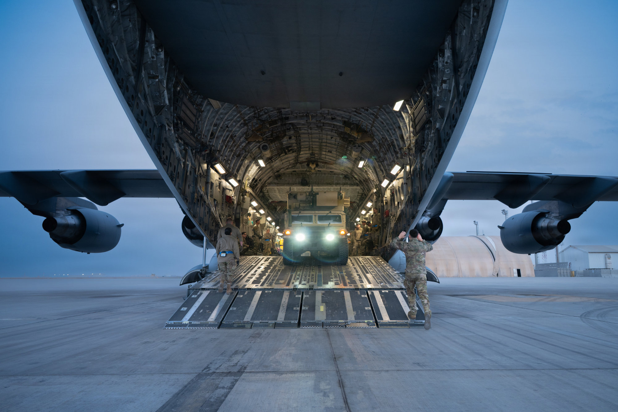 VFW Post 4781 - Cargo and Hummvee